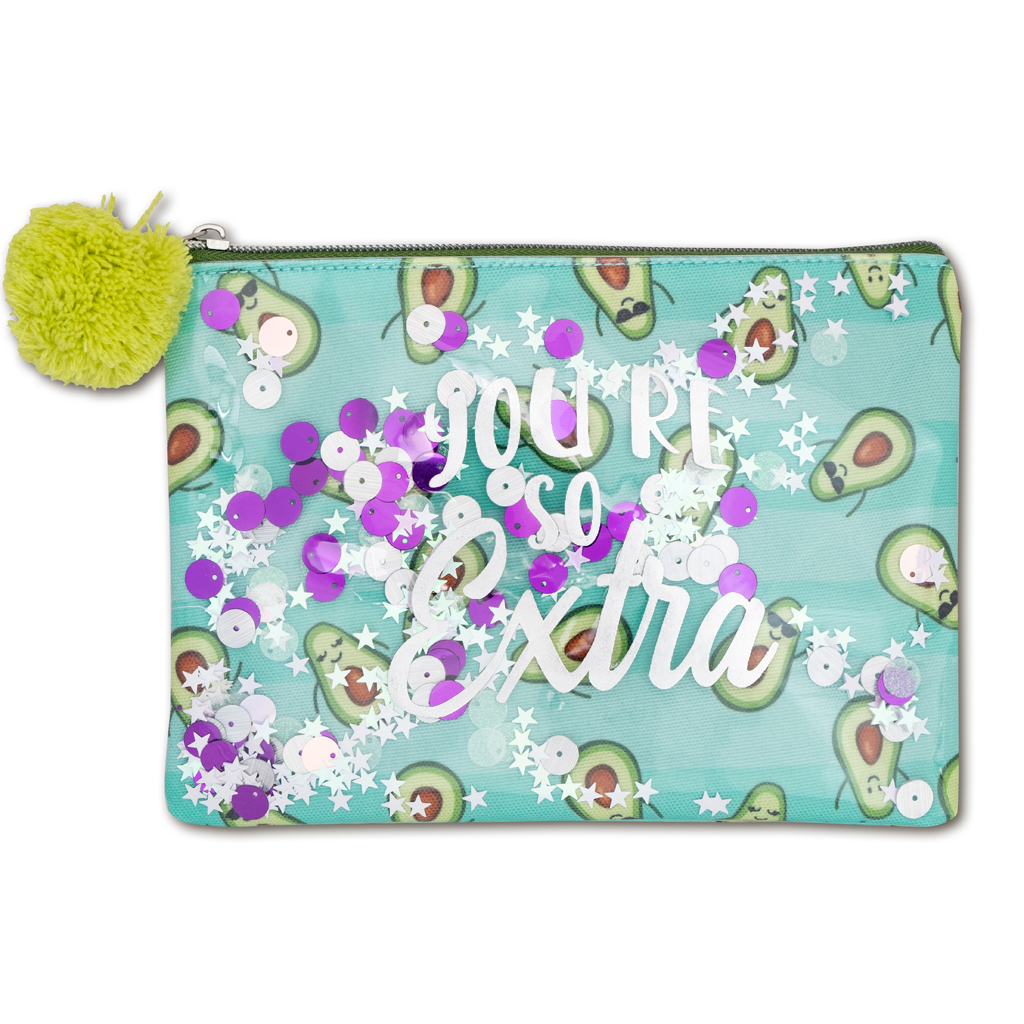 Kosmetyczka avocado zielona