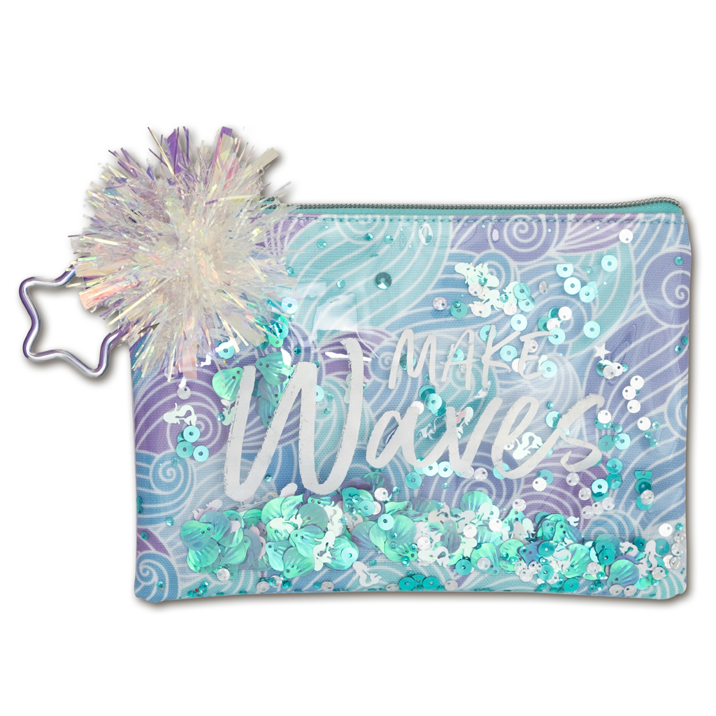 Kosmetyczka mermaid fale