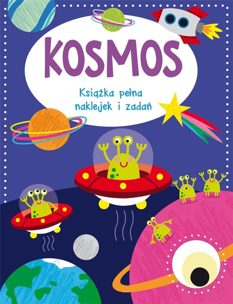 Kosmos Książka pełna naklejek i zadań