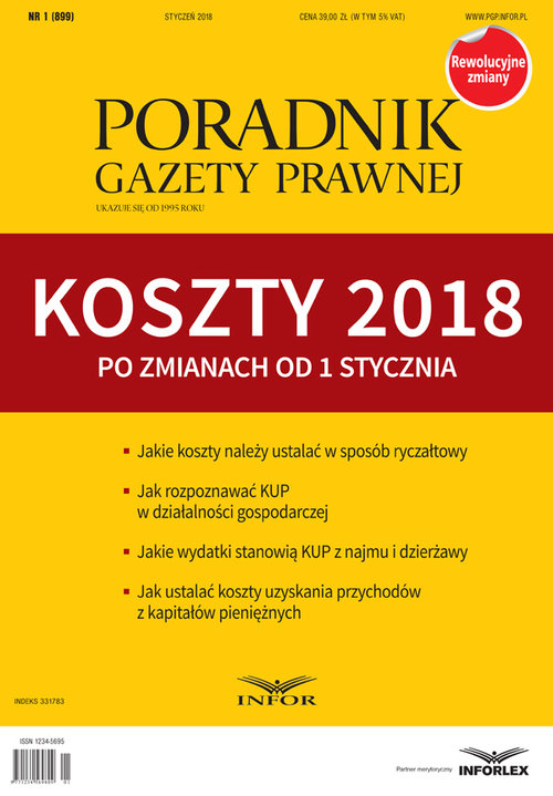 Koszty 2018 po zmianach