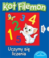 Kot Filemon uczymy się liczenia