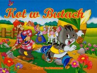 Kot w butach Książka rozkładanka