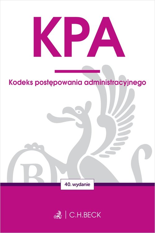 KPA Kodeks postępowania administracyjnego