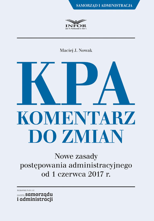 KPA Komentarz do zmian