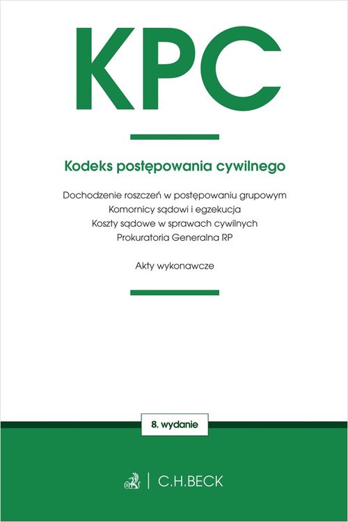 KPC Kodeks postępowania cywilnego