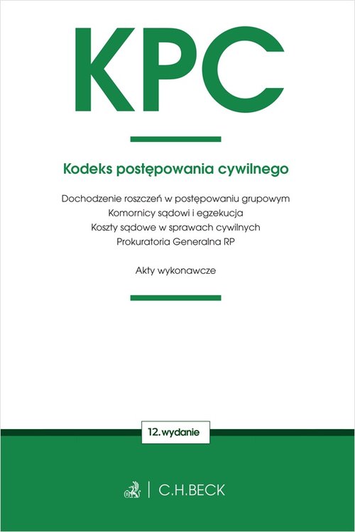 KPC Kodeks postępowania cywilnego