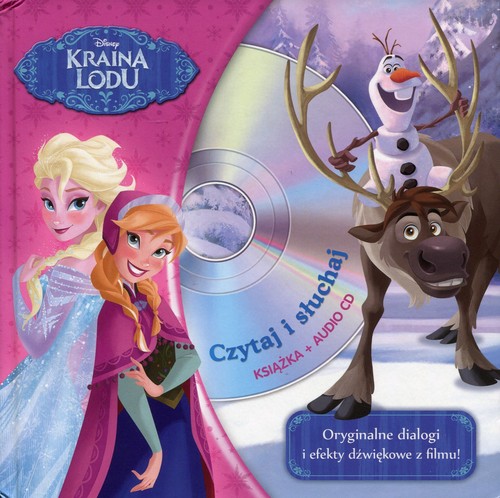 Disney Kraina Lodu. Czytaj i słuchaj (+CD AUDIO)