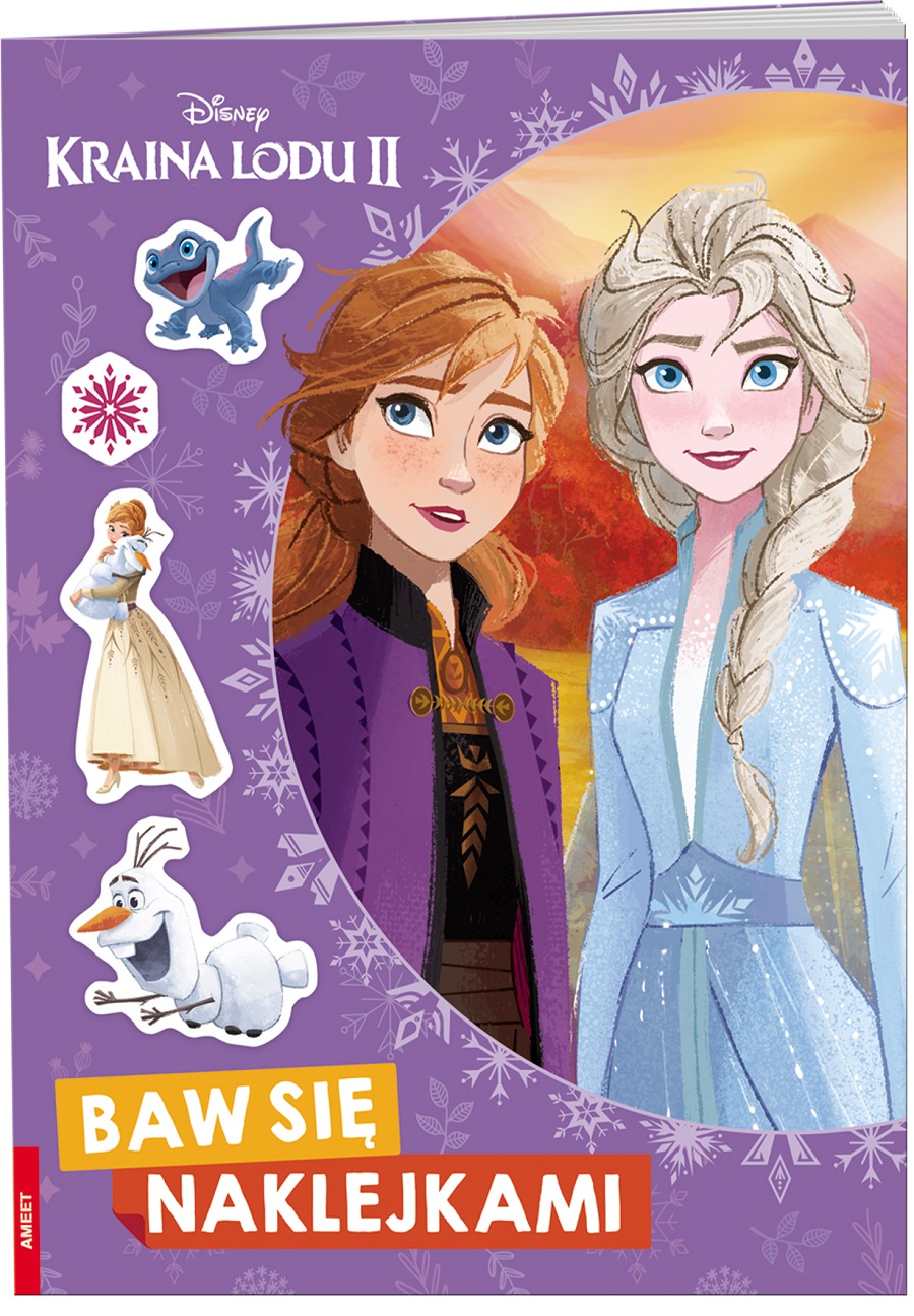 Kraina Lodu II Baw się naklejkami