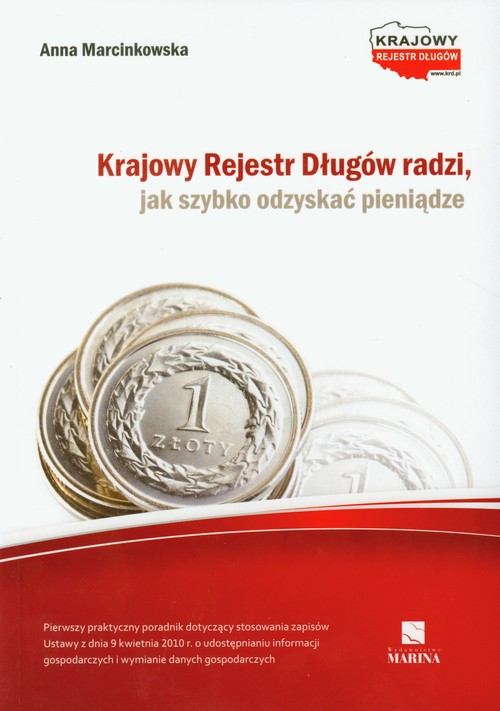 Krajowy Rejestr Długów radzi,  jak szybko odzyskać pieniądze