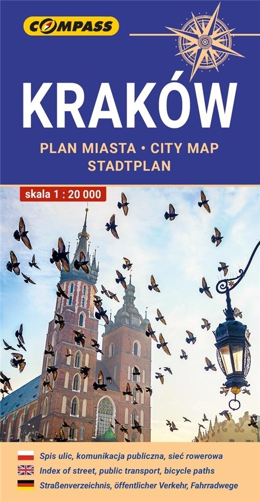 Kraków - plan miasta 1:20 000