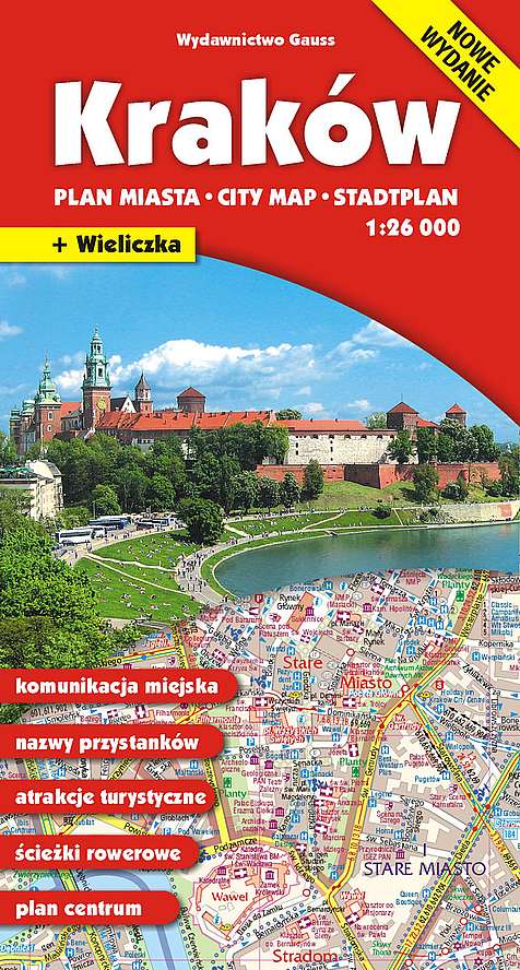 Kraków. Plan miasta 1:26000 wyd. 20