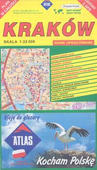 Kraków - plan miasta