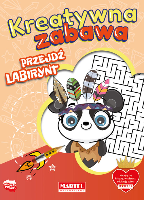 Kreatywna zabawa Przejdź labirynt
