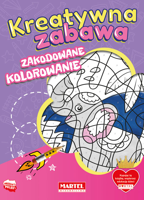 Kreatywna zabawa Zakodowane kolorowanie