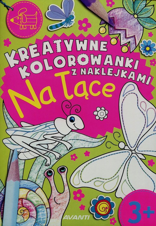 Kreatywne kolorowanki z naklejkami Na łące