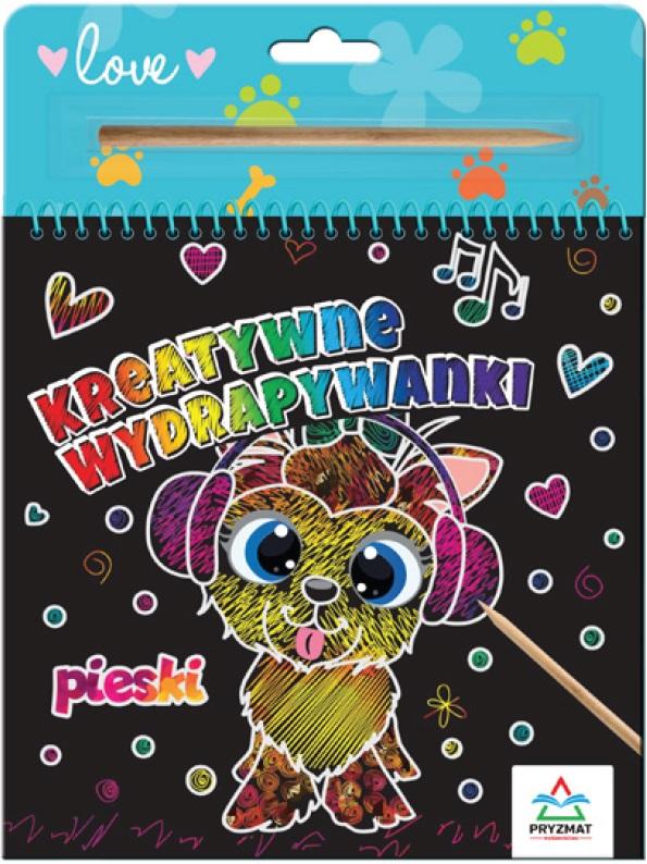 Kreatywne wydrapywanki Pieski