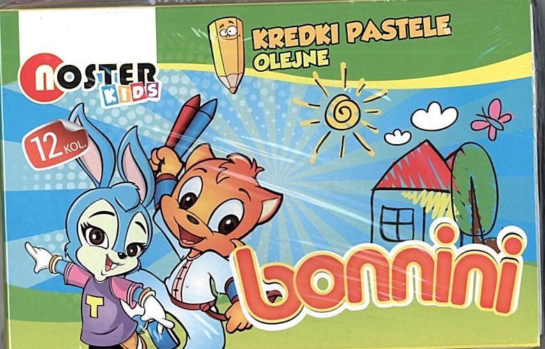 Kredki pastele olejne Noster 12 kol.