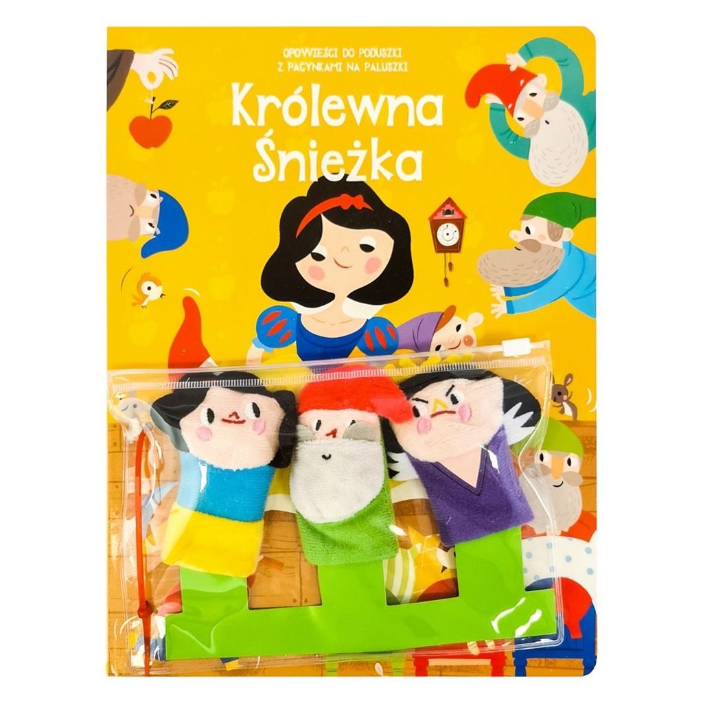 Królewna śnieżka. Opowieści do poduszki z pacynkami na paluszki