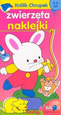 Królik Chrupek zwierzęta naklejki