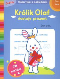 Królik Olaf dostaje prezent 3-4 lata