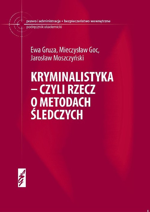 Kryminalistyka czyli rzecz o metodach śledczyc