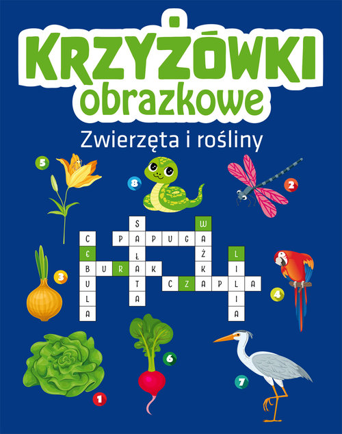 Krzyżówki obrazkowe Zwierzęta i rośliny
