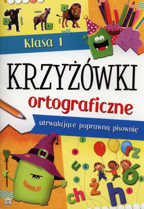 Krzyżówki ortograficzne Klasa 1