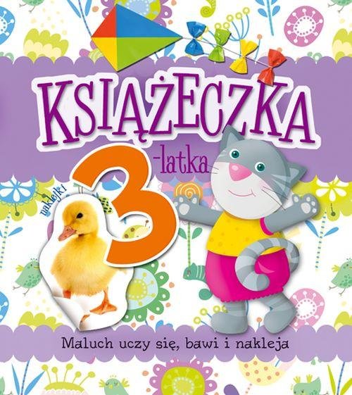 Książeczka 3-latka Maluch uczy się, bawi i nakleja