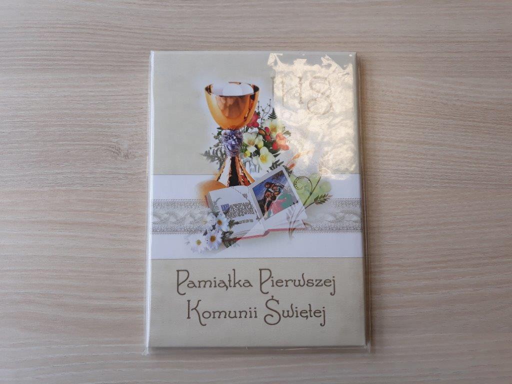 Książeczka A5 komunia mix wzorów