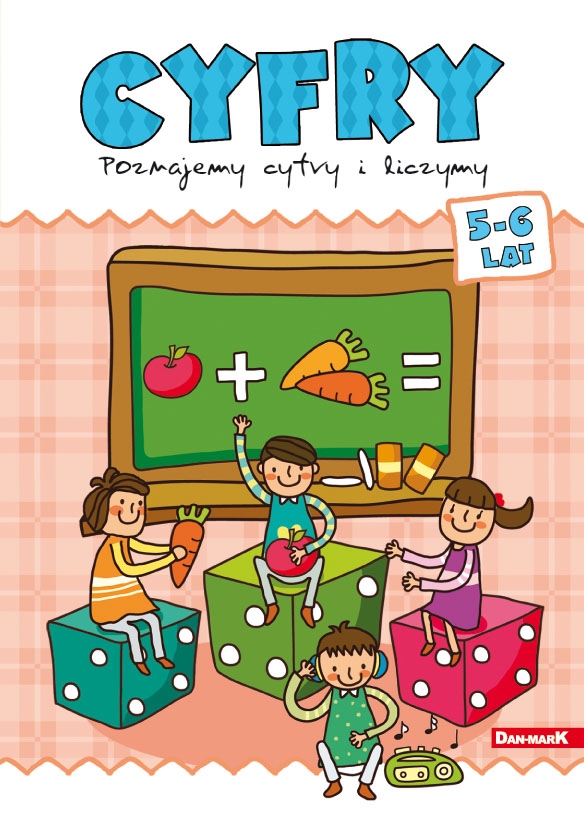 KSIAZECZKA EDUKACYJNA CYFRY-DANM