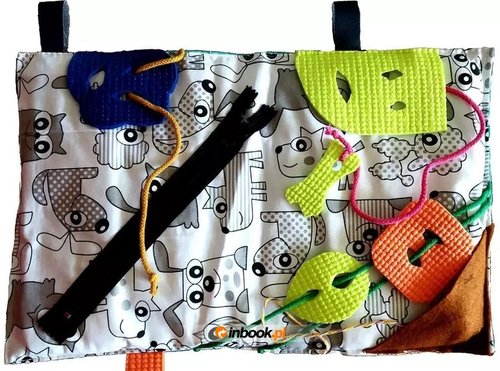 Książeczka sensoryczno-manipulacyjna Radosne pieski