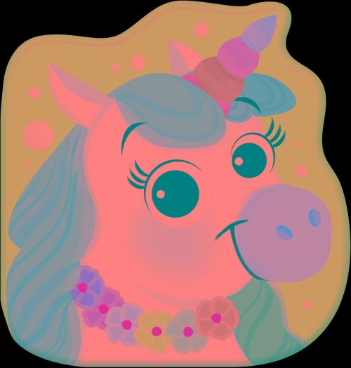 Książeczki kąpielowe Jednorożka Matylda