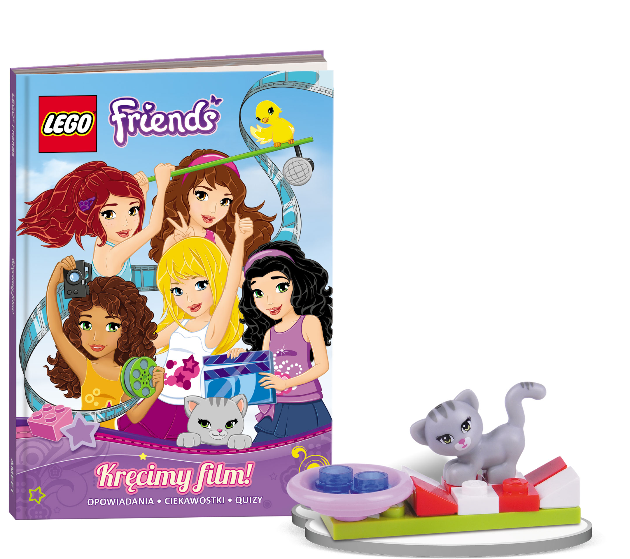 Książka do czytania Lego friends K ZKLNR101/1