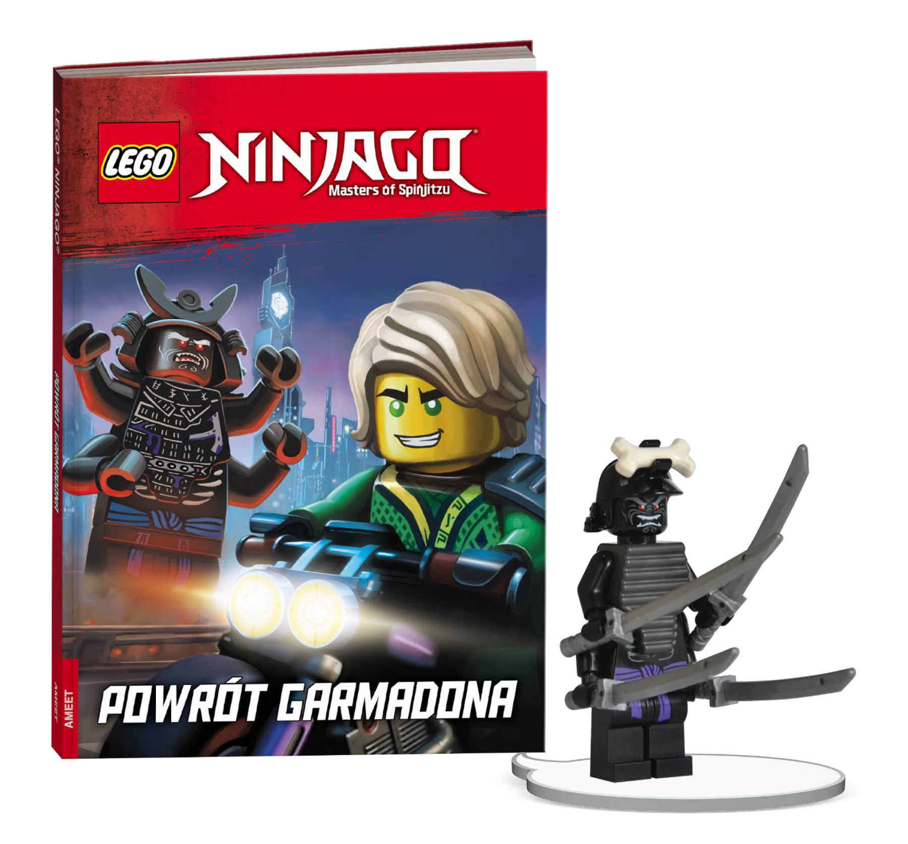 Książka do czytania lego ninjago K ZKLNRD17/1
