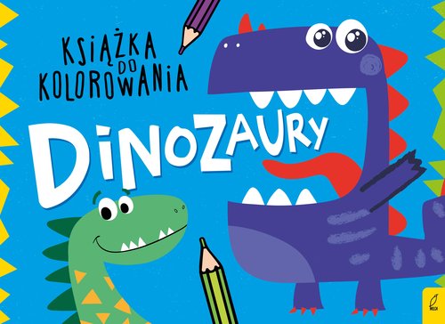 Książka do kolorowania Dinozaury