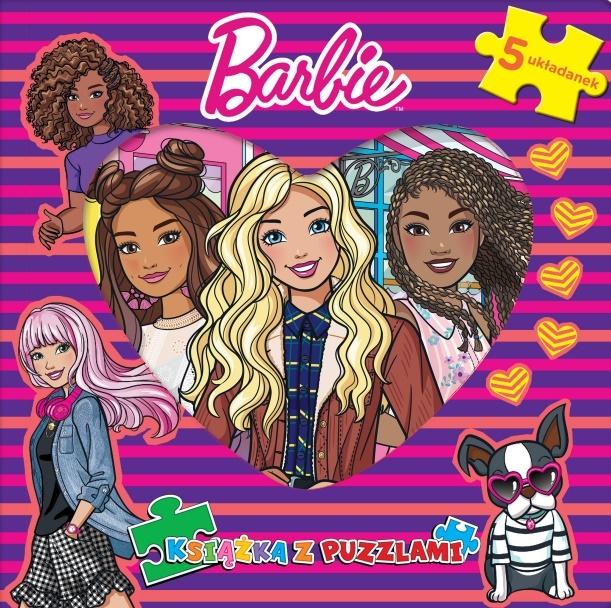 Książka z puzzlami. Barbie