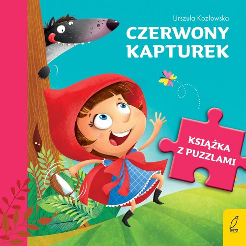 Książka z puzzlami Czerwony kapturek