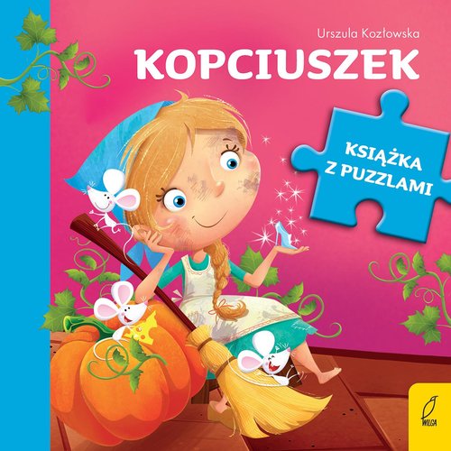 Książka z puzzlami Kopciuszek