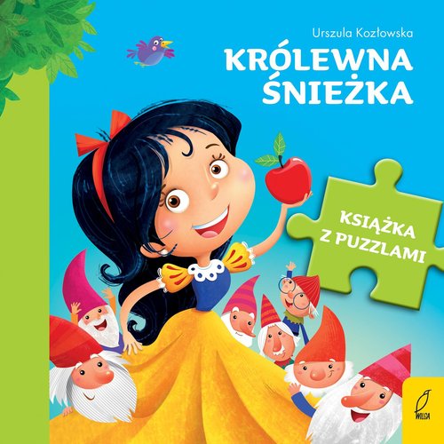 Książka z puzzlami Królewna Śnieżka