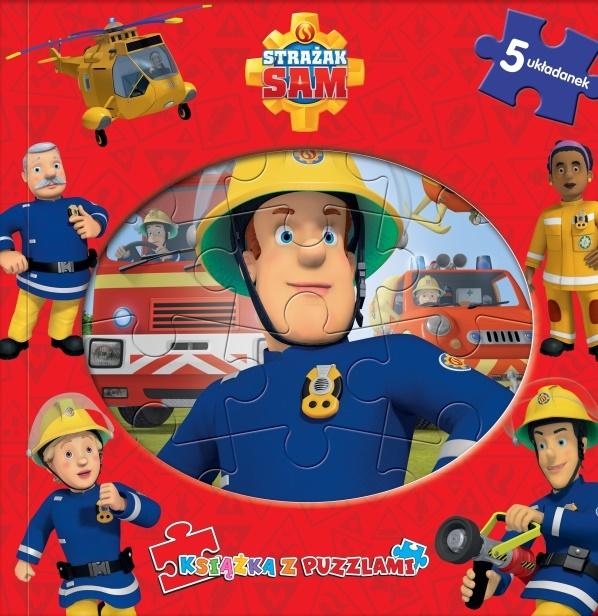 Książka z puzzlami. Strażak Sam