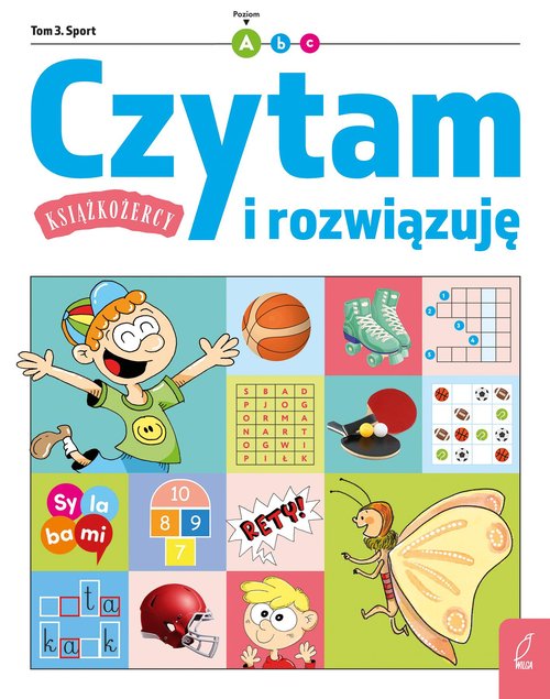 Książkożercy Czytam i rozwiązuję Poziom A Tom 3 Sport