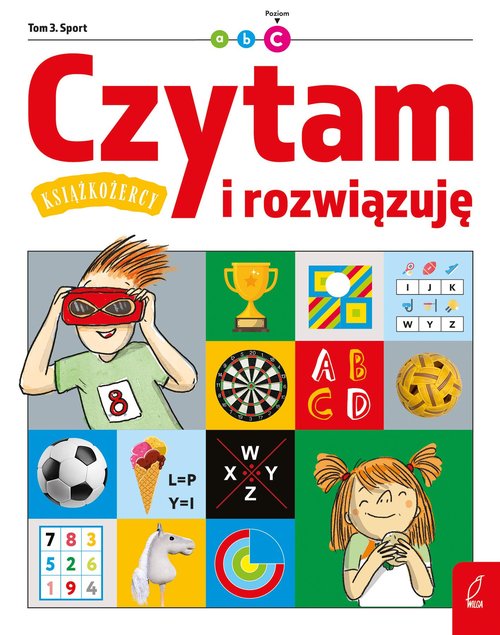 Książkożercy Czytam i rozwiązuję Poziom C Tom 3 Sport