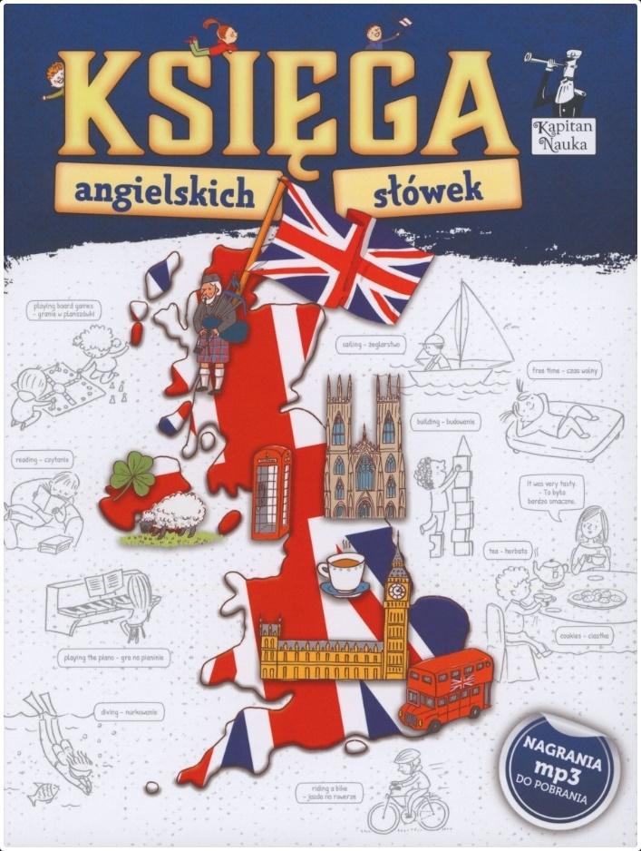 Księga angielskich słówek Kapitan Nauka
