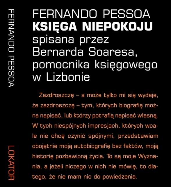 Księga niepokoju spisana przez Bernarda Soaresa, pomocnika księgowego w Lizbonie