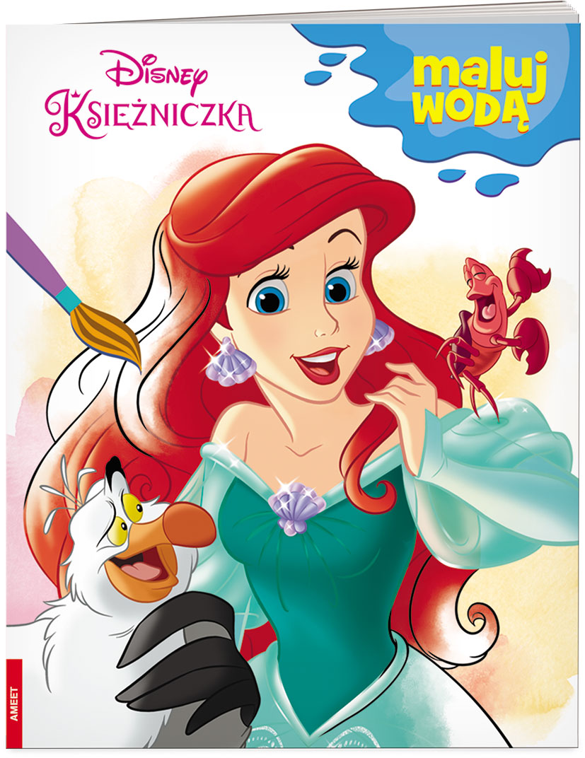 Księżniczka maluj wodą MW-9108