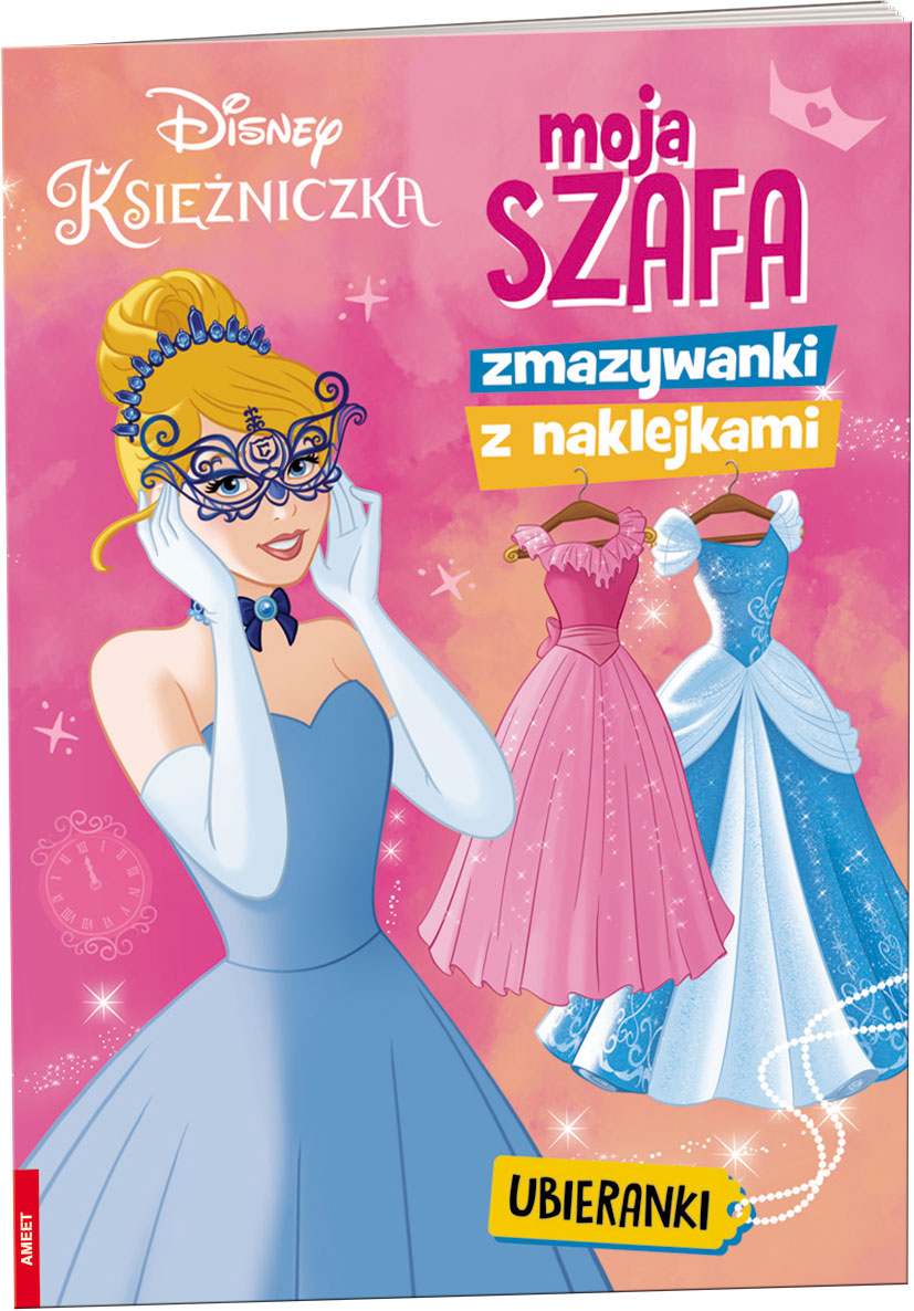 Księżniczka Moja szafa Zmazywanki z naklejkami SSN-9103