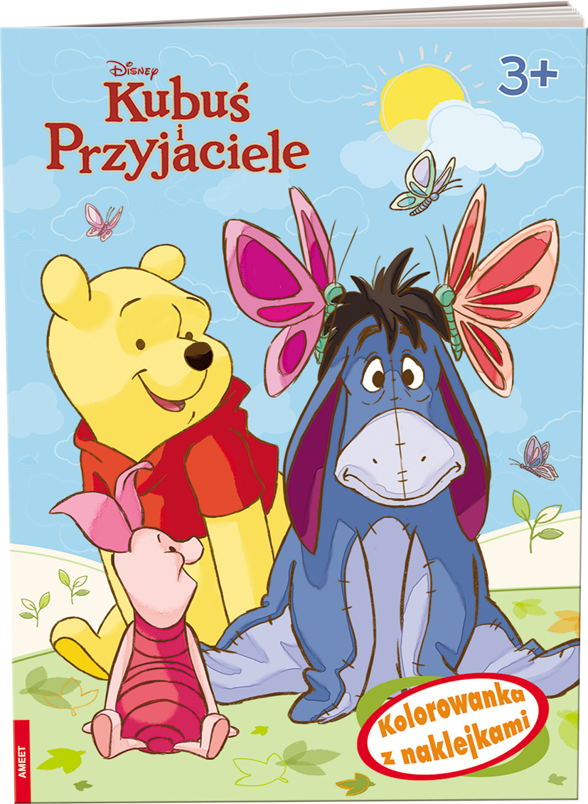 Kubuś I Przyjaciele Kolorowanka z naklejkami