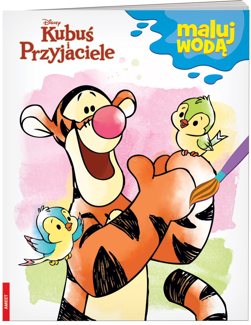 Kubuś i przyjaciele Maluj wodą MW-9110