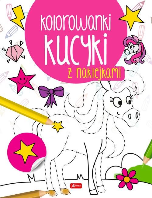 Kucyki Kolorowanka z naklejkami