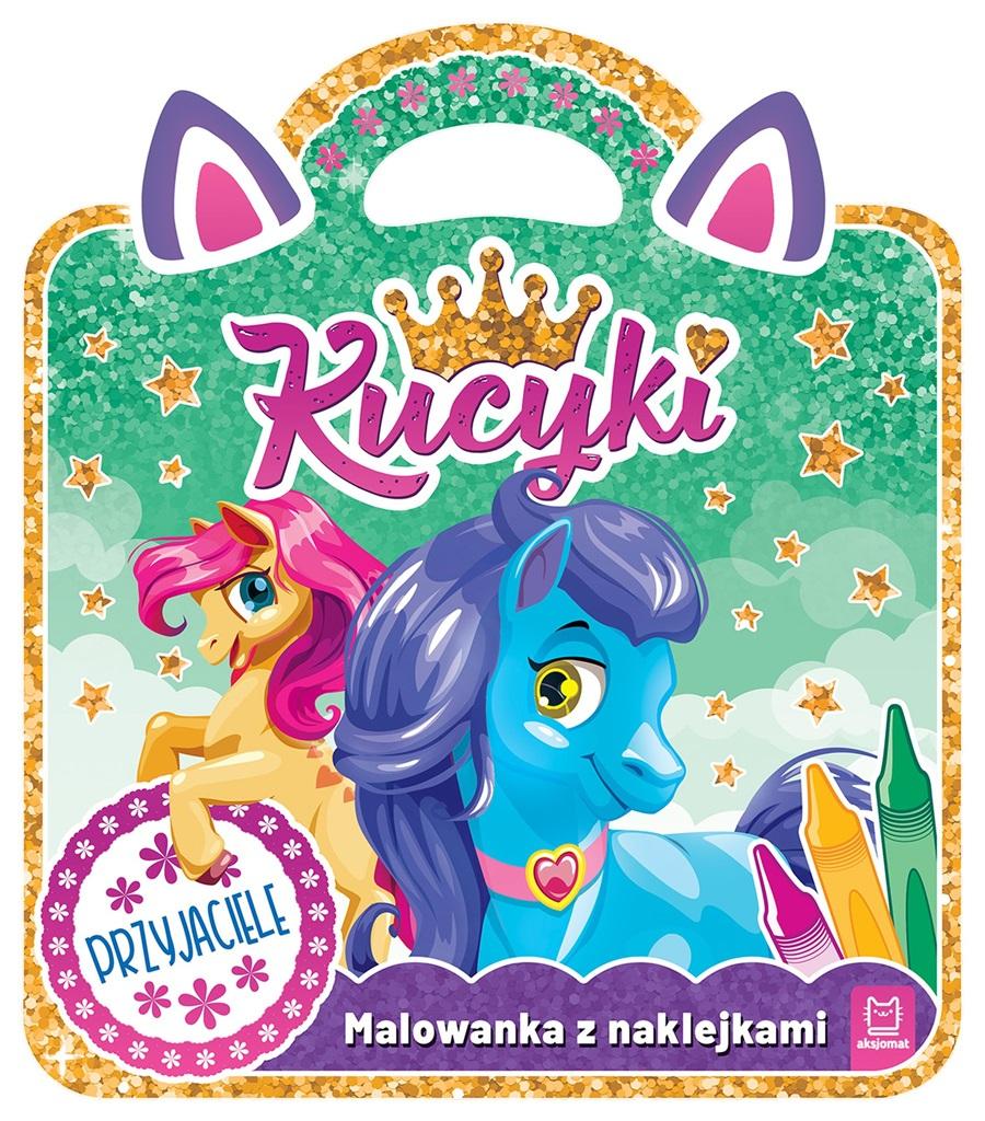 Kucyki Malowanka z naklejkami. Przyjaciele
